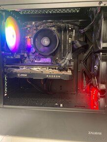 Herní PC Ryzen 5 3600 / 16GB / RX5700XT / m2 500GB nvme - 3