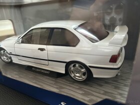 Model BMW M3 e36 SOLIDO 1:18 coupe LIGHTWEIGHT bílá - 3