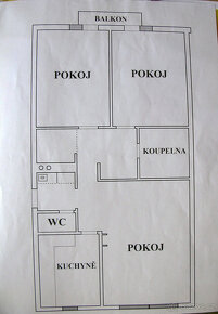 Prodej cihlového bytu v Brně, Královo Pole, ul. Högrova - 3