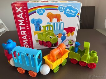 Smartmax - Můj první vláček se zvířátky - 22 ks - 3