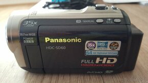 Videokamera PANASONIC HDC-SD 60 - 3