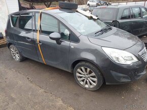 Opel meriva 1.7cdti,81kw,2012,6kvalt,klimatizace - 3