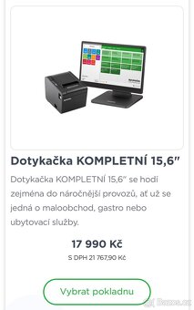 Dotykačka monitor + tiskárna - 3