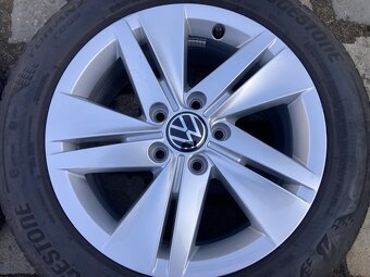 Alu kola VW GOLF 7 16" 5x112 letní BRIDGESTONE 205/55R16 - 3