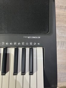 Klávesy Yamaha PSR E363 se stojanem - 3