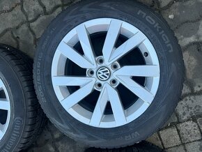 ORIGINÁL Alu Volkswagen Aragon R16, 5x112 - ZIMNÍ PNEU - 3