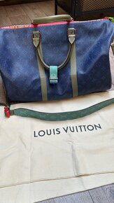 Louis Vuitton keepall 45 monogram pacific blue - 3