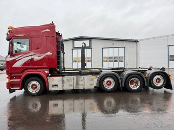 Scania R 520 V8 Pusher  8x2 nosič kontejneru - 3