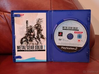 PlayStation 2 - hra METAL GEAR SOLID 2 - PS2. - 3