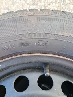 Plechové disky s pneumatikami Sava - 3