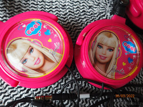 Prodám  dvoje sluchátka Lexibook HP010 Barbie růžová - 3
