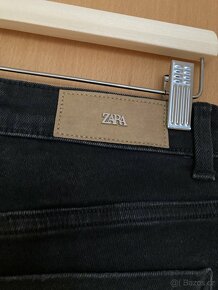 Černé skinny džíny Zara, vel. 38 - 3