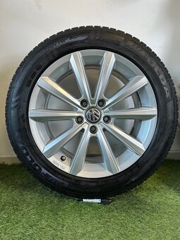 Alu kola 5x112 r17 se zimním pneu (psy) - 3