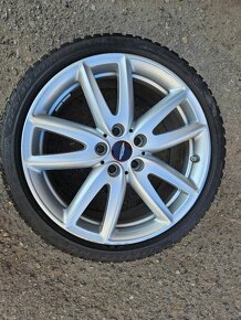 R18" zimní 5x112 8jx18 et57 pneu 225/40 r18 - 3