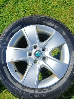 ALU kola s pneu 205/55 R16 5x112 ET50 - 3