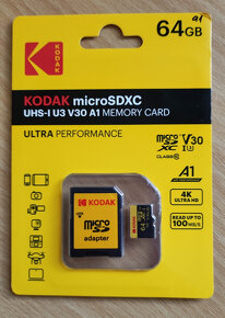 Paměťová karta MicroSD 64GB KODAK Ultra - rychlá - 3