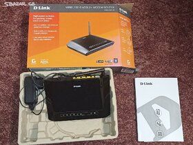 D-Link ADSL 2+ modem router - 3