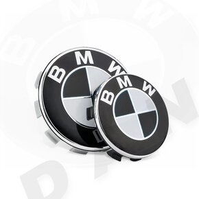 Nové černé BMW středové pokličky - 68mm - 3