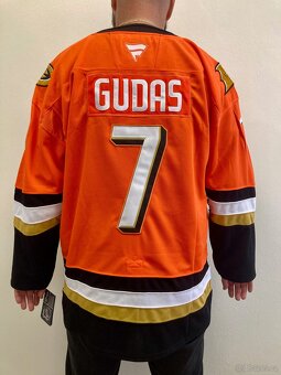 Hokejový dres Radko Gudas 7 Anaheim Ducks oranžový - 3