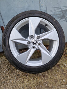 5x112 r17 kola disky a3 vw golf octavia 225 45 17 letni alu - 3