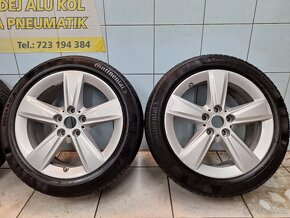 Alu kola R17 5x112 BMW + zimní pneu 205/55/17 Continental - 3