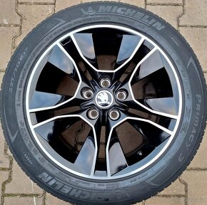 Disky originální Škoda Yeti, Octavia Scout 5x112 R17 Blossom - 3