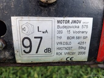 Bubnová sekačka Jikov BDR 581 SP s pojezdem - 3