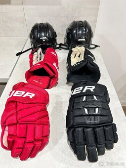 ✅ RUKAVICE - BAUER VAPOR 1X PRO LITE - č. 14 - 36 CM - RED ✅ - 3