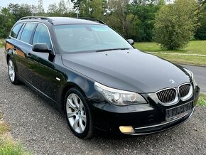 BMW E61 525D 145KW,2007,KŮŽE,XENON,ALU18,PANORAMA,TZ,BEZ RZI - 3