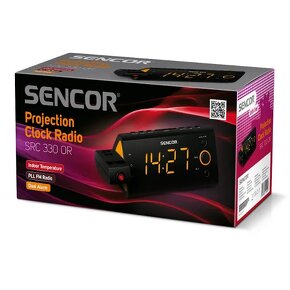 Projekční budík a rádio Sencor - 3