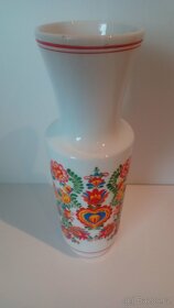 Stará váza a talíř , Jihočeský porcelán - 3