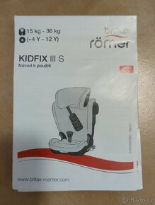 BRITAX Autosedačka Kidfix III S, Cool Flow - Silver - 3