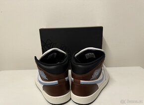 Nike Air Jordan 1 Mid SE Brown Blue Grey vel.42,5/27cm - 3