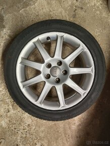 Alu kola  Audi 235/45/17  , rozteč šroubů 5x112 - 3