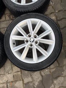 ORIGINÁL Alu Škoda ANTIA R16, 5x112 - TOP, ZÁNOVNÍ ZIMNÍ - 3