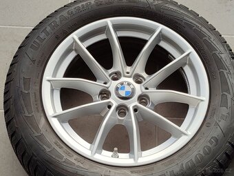 Zimní ALU komplet BMW 16" 5x112 ET22 pneu 205/60/16 - 3