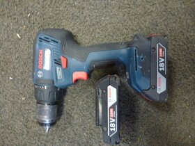 BOSCH GSR 18V-50 + 2x 2,0 Ah baterie - kufr - 3