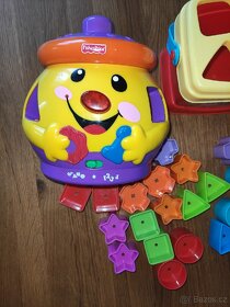 Sada Fisher Price: kyblík s vkladackou a SK mluvící hrnec - 3