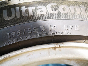 Continental UltraContact 195/55 R16 87H DOT 1224 - 3