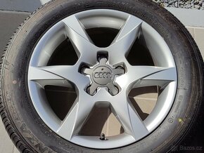 Zánovní originál ALU komplet AUDI 16" 5x112 ET35 pneu 205/60 - 3