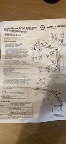 Konig Meyer stojan na mikrofon na stul - 3