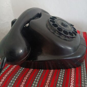 Starý telefon Tesla r. 1961 - 3