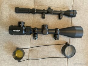 puškohled airsoft/vzduchovka ESSLNB 3-9x50mm+KANDAR 3-7x28mm - 3