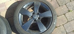 ALU kola VW + letní pneu Barum Bravuris 3 205/50 R17 - 3