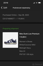 Nike Dunk Low Vintage Navy - 3