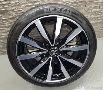 18" Originál Toyota Corolla 5x114,3 NOVÁ LETNÍ SADA - 3