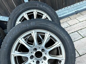 Sada 4x zimní kola - 8mm 205/60 R16 + Disky Mercedes 5x112 - 3