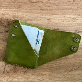 Kožená minimalistická pánská peněženka - 3