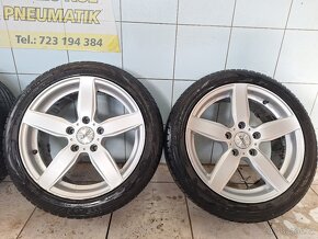 Alu kola R17 5x120 Dezent + zimní 225/45/17 Nokian - 3