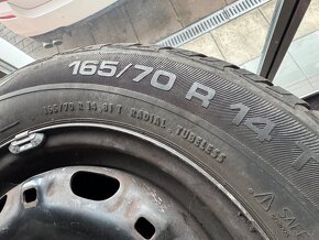 5x100 165/70r14 letní - 3